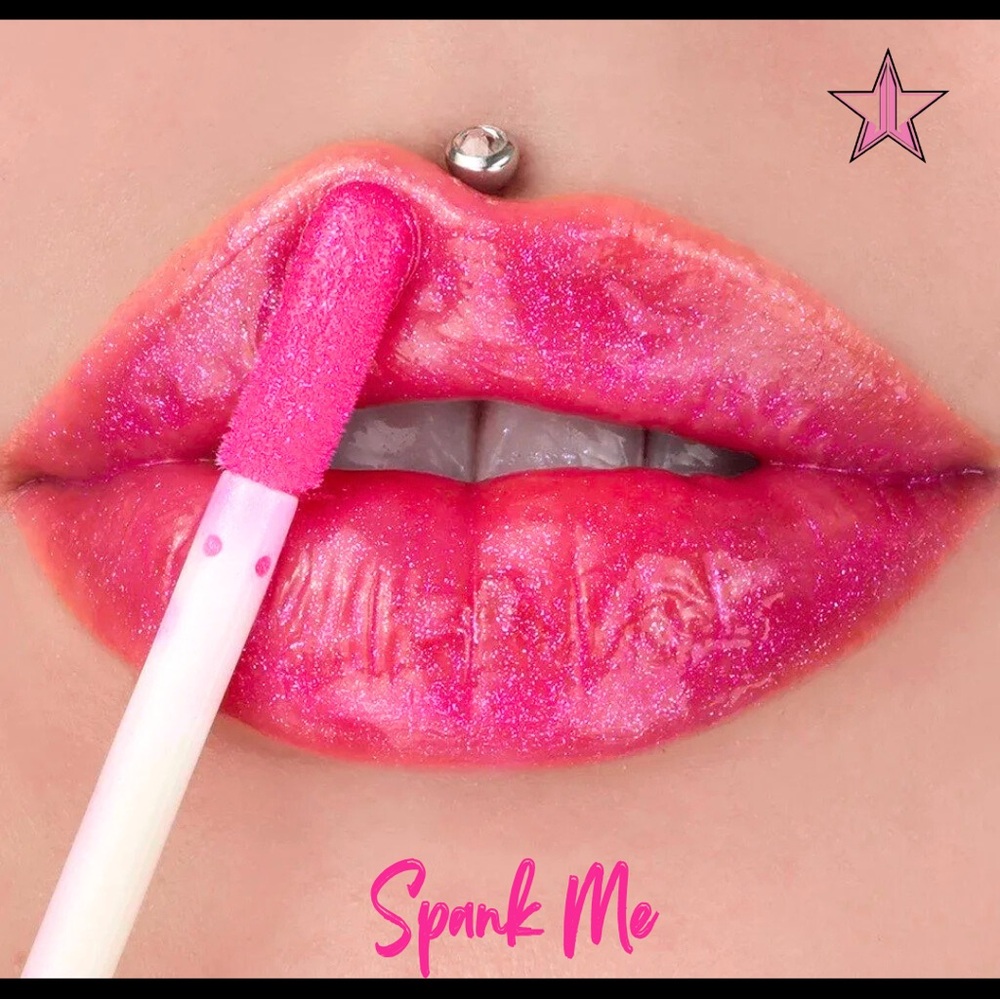 Jeffree Star | ‘Spank Me’ The Gloss | NiB hot pink tint w pink pearls